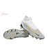 Nike Phantom GX Elite DF FG Firm Ground Soccer Cleats - White/Gold/Black
