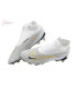 Nike Phantom GX Elite DF FG Firm Ground Soccer Cleats - White/Gold/Black