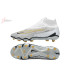 Nike Phantom GX Elite DF FG Firm Ground Soccer Cleats - White/Gold/Black