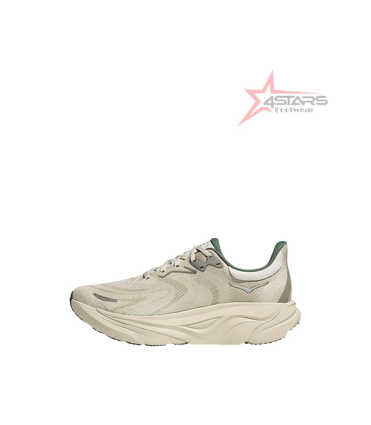 Hoka One Arahi 8 Beige/Green Men's Running Shoes