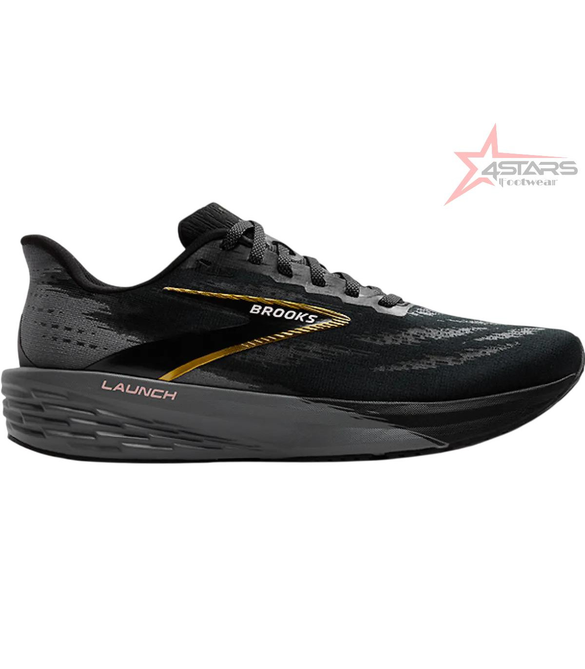 Brooks Launch 11 - Black/Grey/Gold