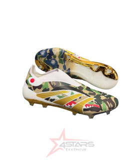 Bape x Adidas Predator Elite Laceless FG