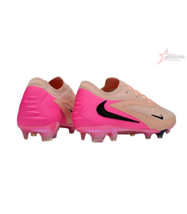 Nike Phantom 6 Low Elite FG Firm Ground Soccer Cleats - Pink/Black/Gold