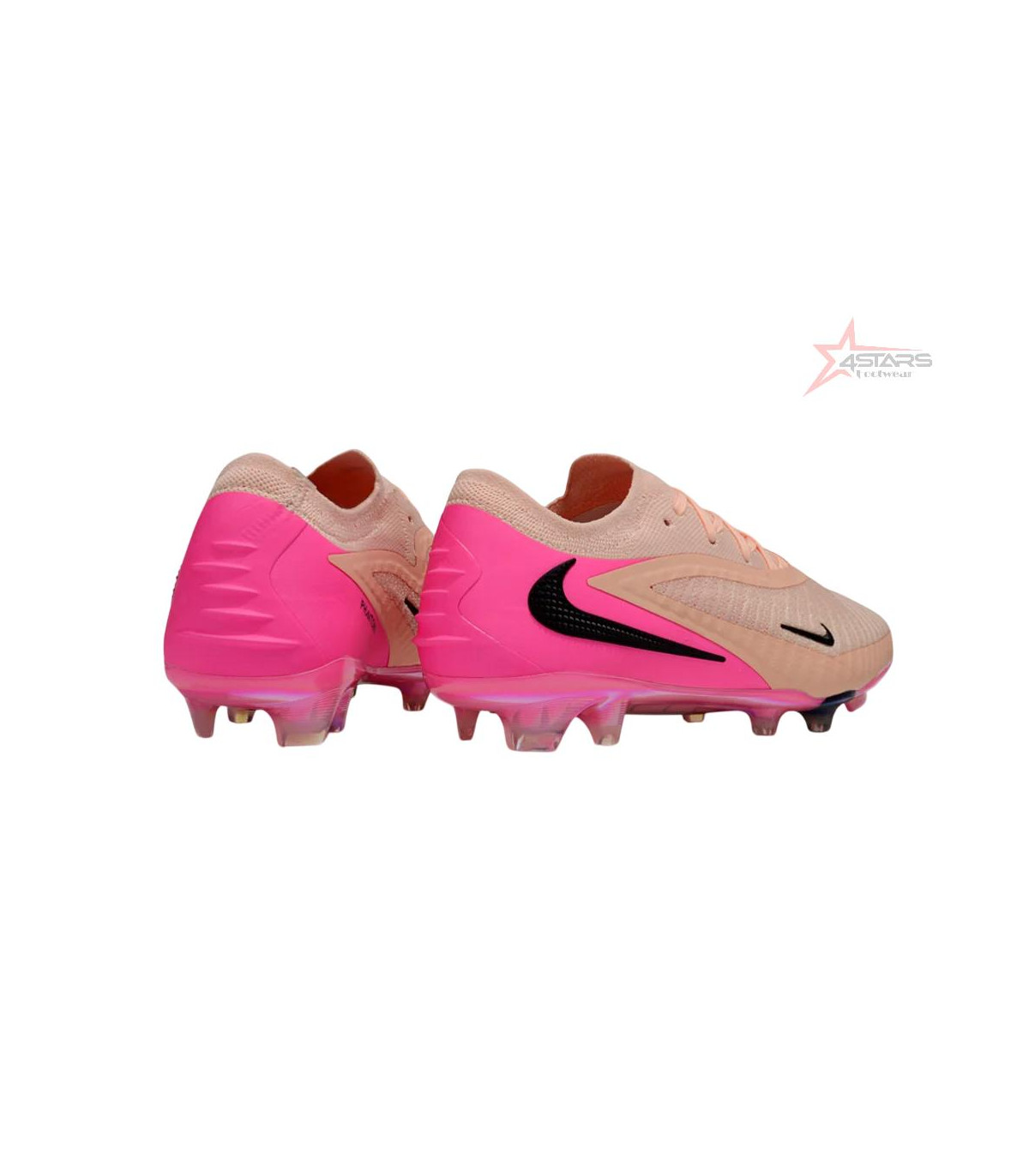 Nike Phantom 6 Low Elite FG Firm Ground Soccer Cleats - Pink/Black/Gold