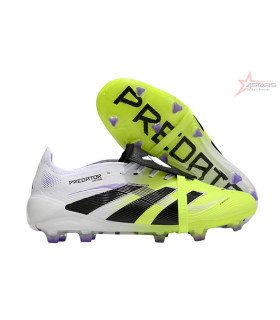 Adidas Predator Elite 25 Foldover Tongue FG Firm Ground Soccer Cleats - Yellow/Black/White