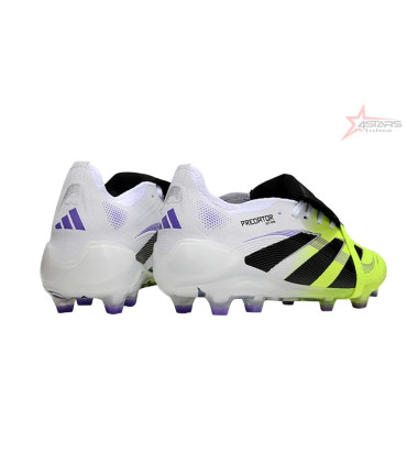 Adidas Predator Elite 25 Foldover Tongue FG Firm Ground Soccer Cleats - Yellow/Black/White