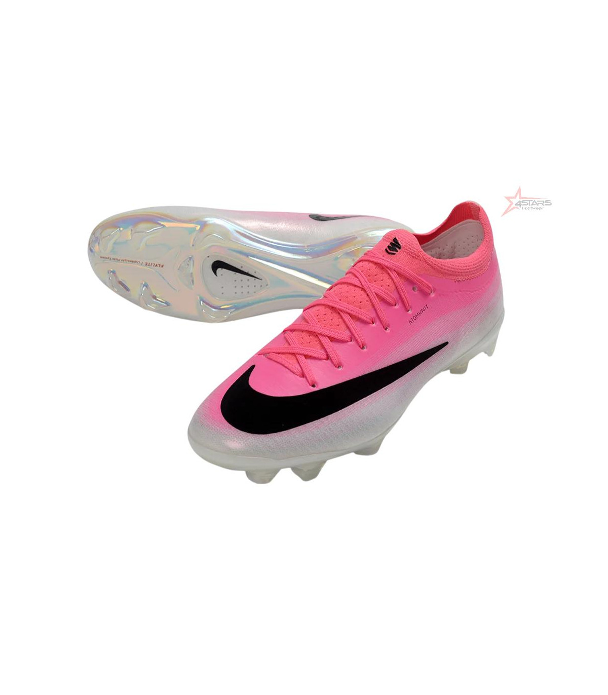 Nike Air Zoom Mercurial Vapor 17 Elite FG Firm Ground Soccer Cleats - Pink/Electric Pink/Black