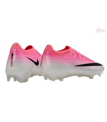 Nike Air Zoom Mercurial Vapor 17 Elite FG Firm Ground Soccer Cleats - Pink/Electric Pink/Black