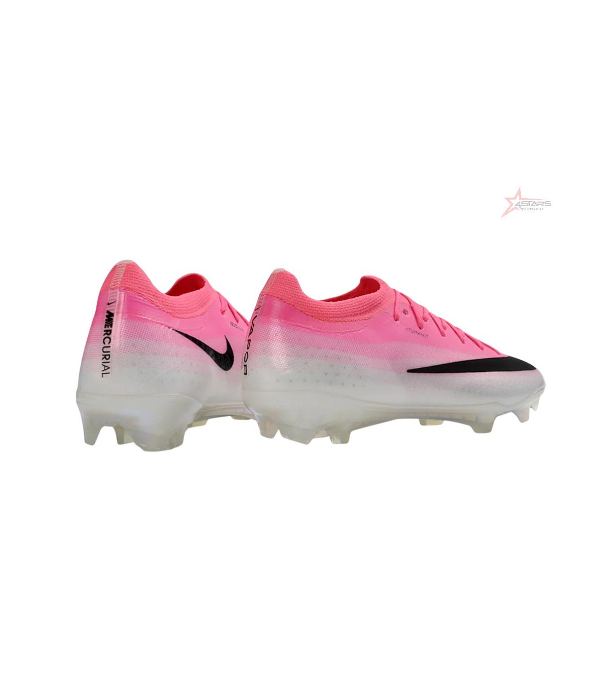 Nike Air Zoom Mercurial Vapor 17 Elite FG Firm Ground Soccer Cleats - Pink/Electric Pink/Black