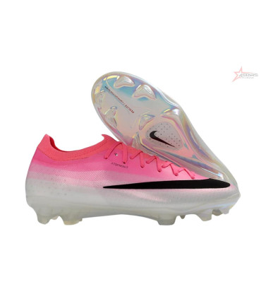 Nike Air Zoom Mercurial Vapor 17 Elite FG Firm Ground Soccer Cleats - Pink/Electric Pink/Black