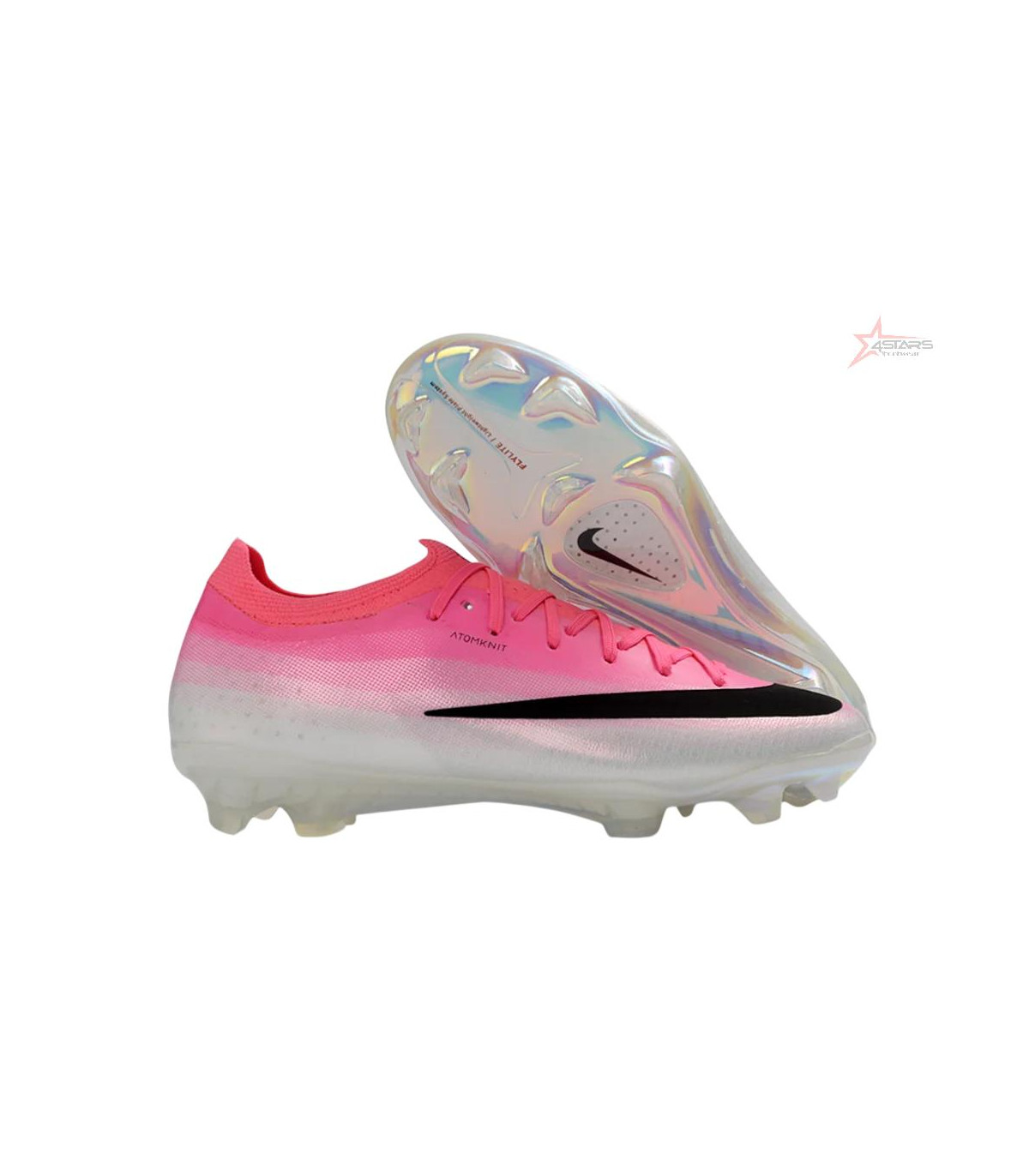 Nike Air Zoom Mercurial Vapor 17 Elite FG Firm Ground Soccer Cleats - Pink/Electric Pink/Black