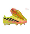 Adidas F50 Hyperfast Elite Laceless FG Too Light - Solar Yellow/Core Black/Solar Turquoise LIMITED EDITION