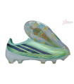 Adidas F50 Hyperfast Elite Laceless FG Firm Ground Soccer Cleats - Green/Mint/Navy