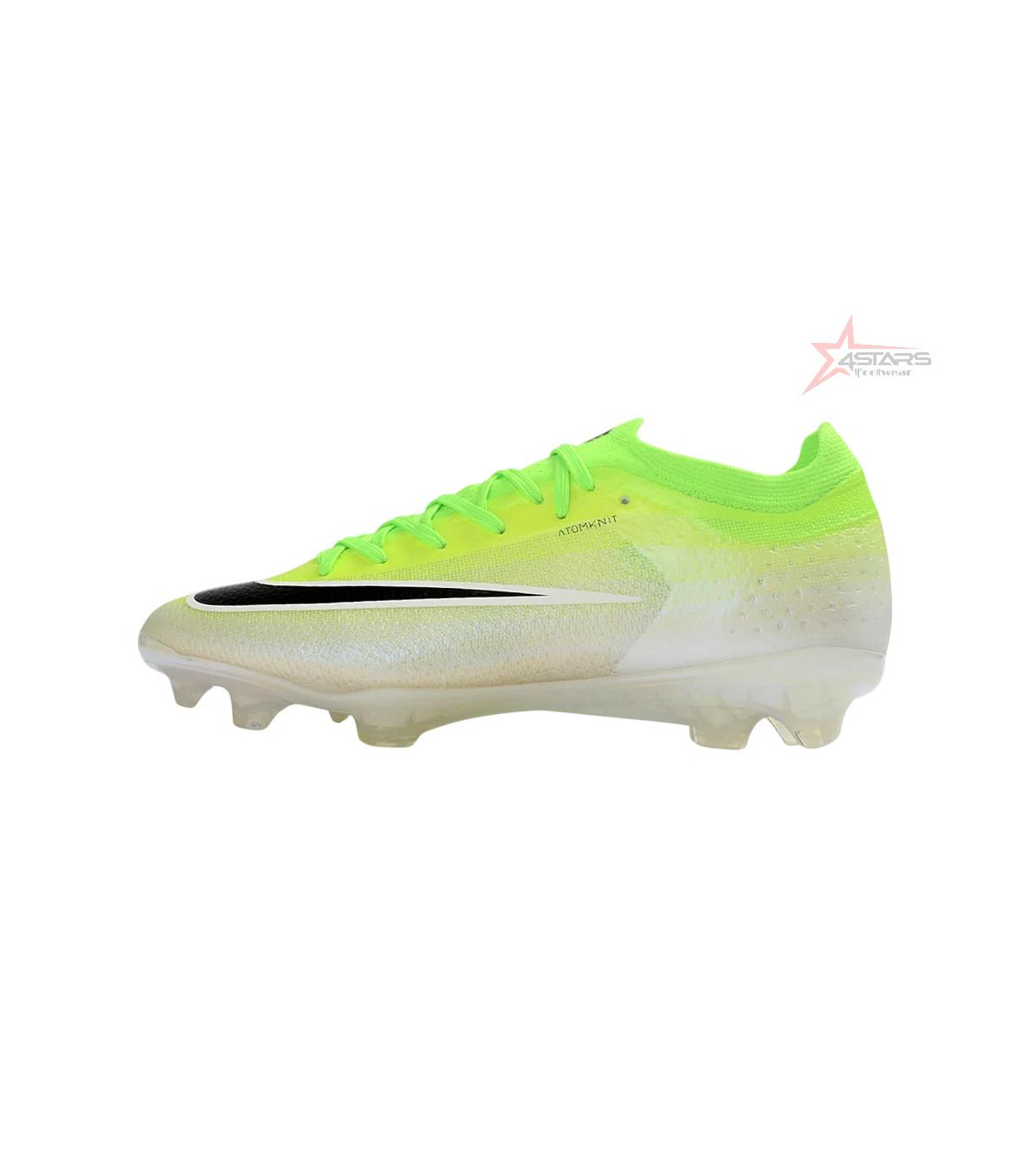 Nike Air Zoom Mercurial Vapor 17 Elite FG Firm Ground Soccer Cleats - Yellow/Neon Green/Frosted White