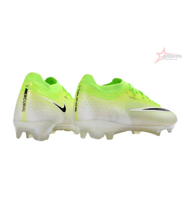 Nike Air Zoom Mercurial Vapor 17 Elite FG Firm Ground Soccer Cleats - Yellow/Neon Green/Frosted White