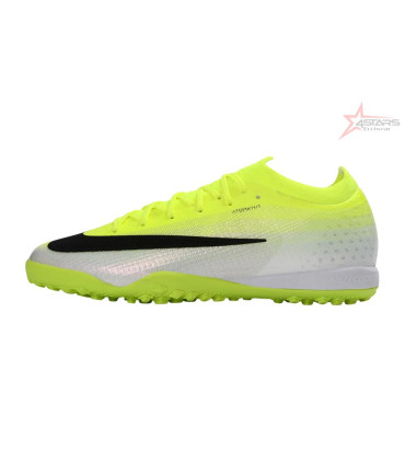 Nike Air Zoom Mercurial Vapor 17 Elite TF Artificial Turf Soccer Shoes - Yellow/Lime Green/Black