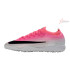 Nike Air Zoom Mercurial Vapor 17 Elite TF Artificial Turf Soccer Shoes - Pink/Electro Pink/Sleek Black