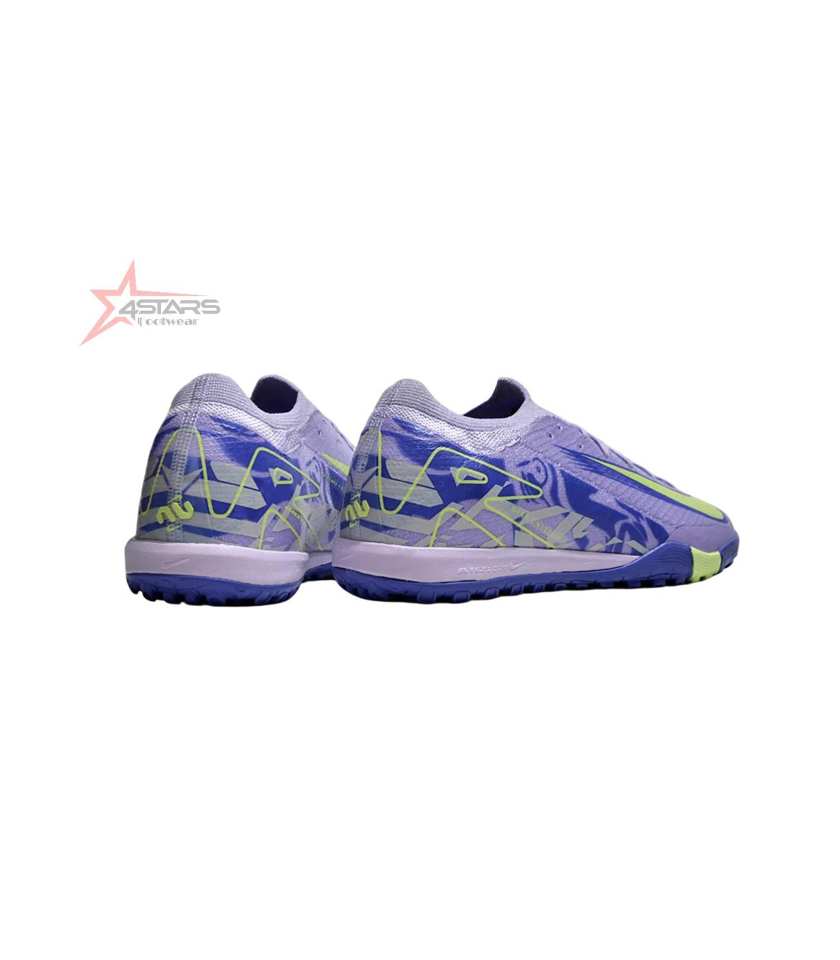 Nike Air Zoom Mercurial Vapor 16 Elite TF Artificial Turf Soccer Shoes - Purple/Yellow/White
