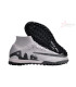 Nike Air Zoom Mercurial Superfly 9 Elite TF Artificial Turf Football Shoes - Grey/Black