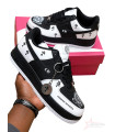 Chrome Hearts x Nike Air Force 1 Low - Black White