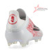 Adidas F50 Elite Laceless FG Lamine Yamal - White/Core Black/Lucid Red