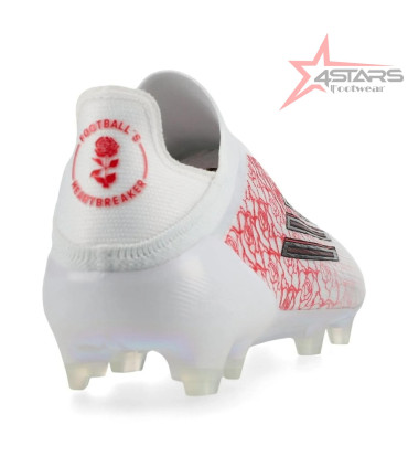 Adidas F50 Elite Laceless FG Lamine Yamal - White/Core Black/Lucid Red