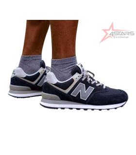New Balance 574 Core Black White