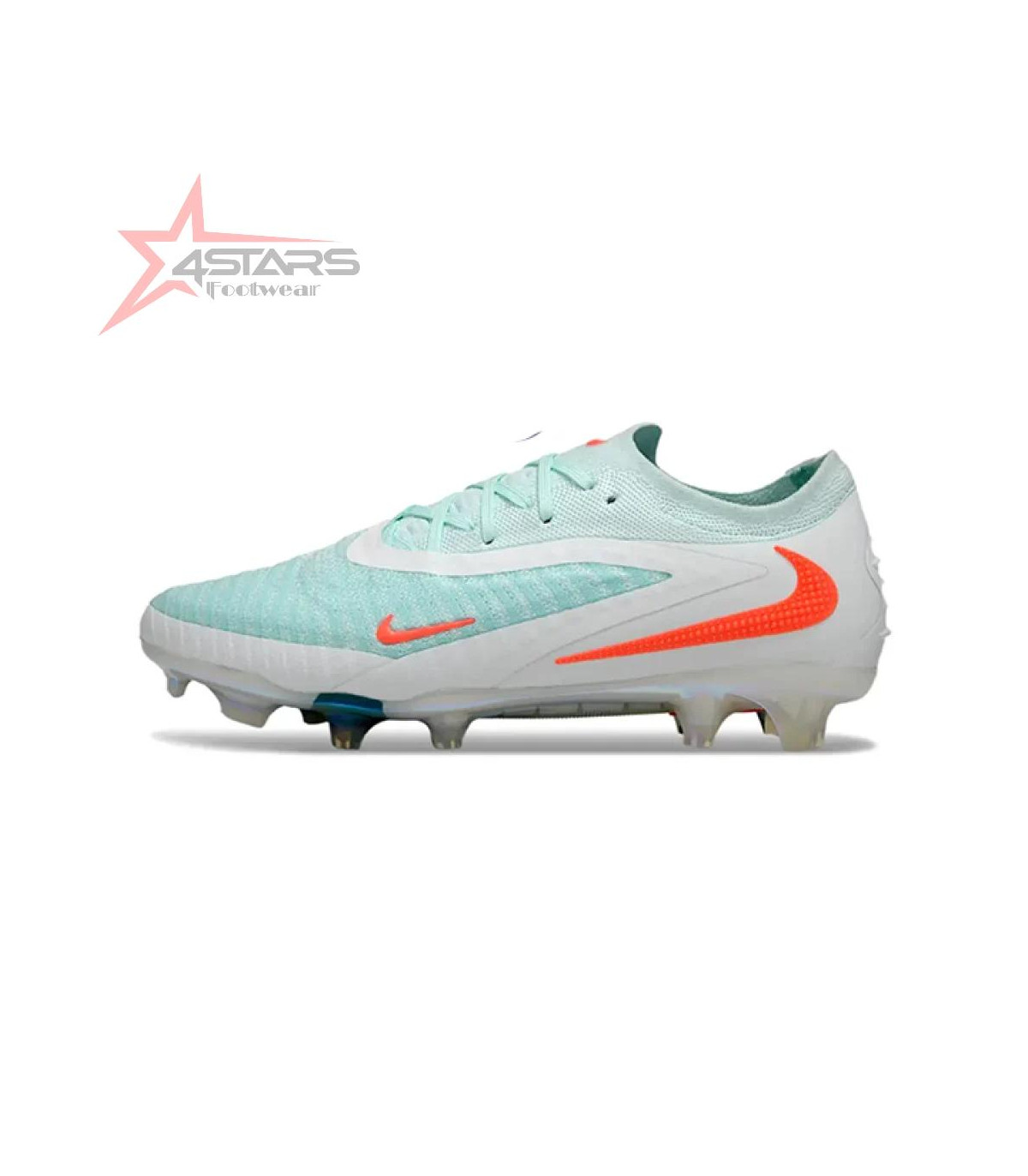 Nike Phantom GX Elite Football Boots - White Ice Blue Orange