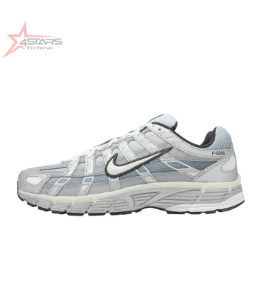 Nike P-6000 Metallic Silver Wolf Grey