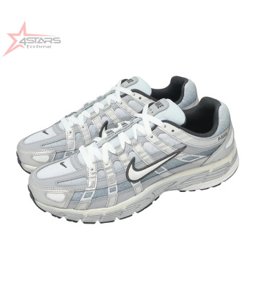 Nike P-6000 Metallic Silver Wolf Grey