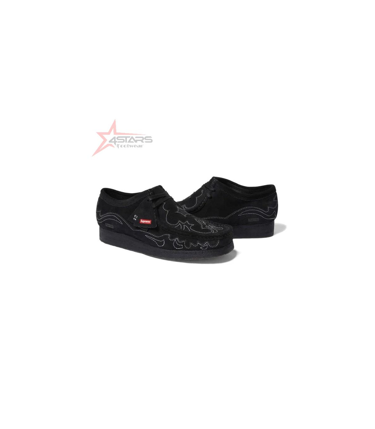 Clarks x Supreme Wallabee 'Black'