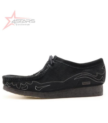 Clarks x Supreme Wallabee 'Black'