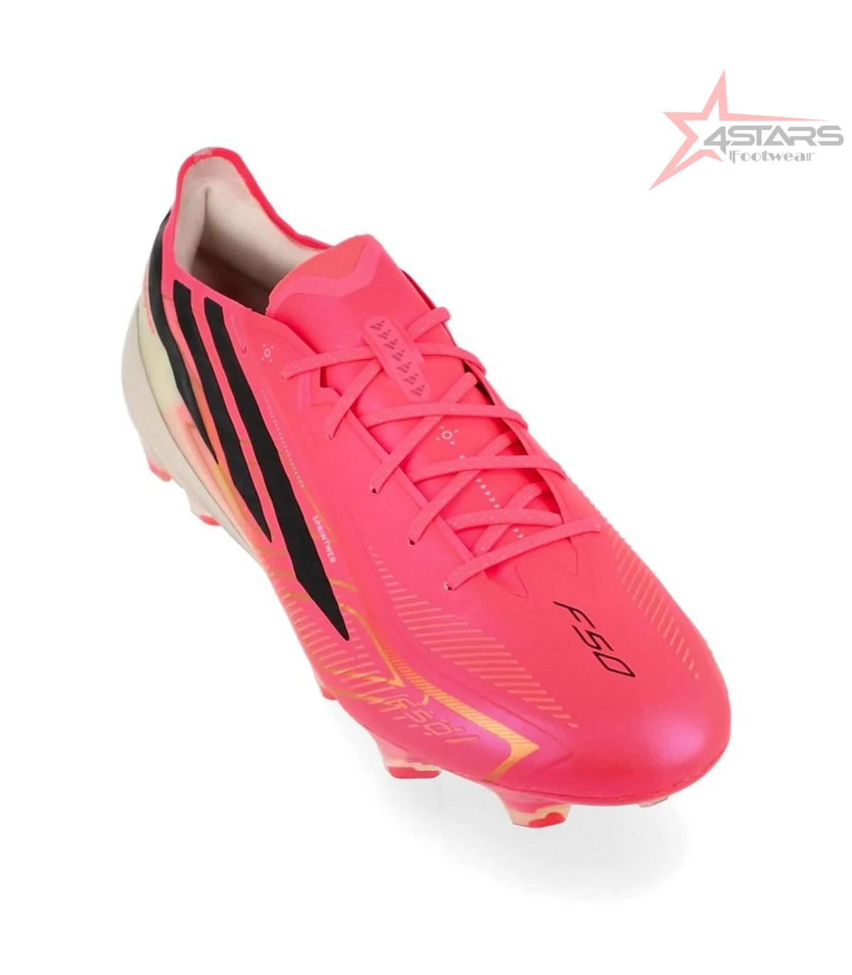 Adidas F50 Hyperfast Elite FG Road to Glory - Solar Turbo/Core Black/Gold Metallic