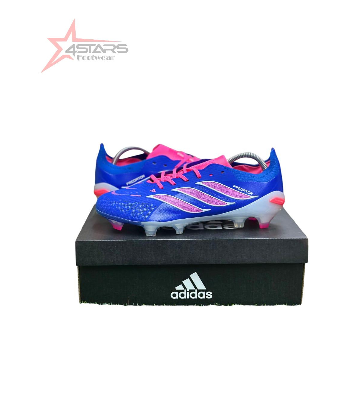 Adidas Predator 26 Elite FG - Blue/Pink
