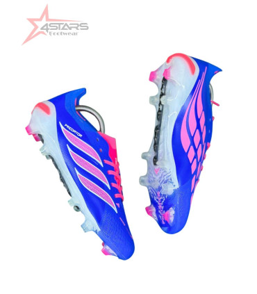 Adidas Predator 26 Elite FG - Blue/Pink