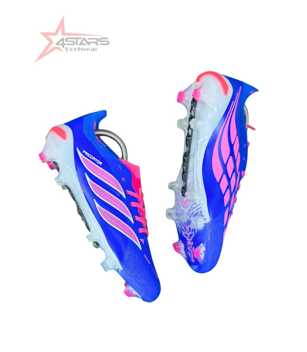 Adidas Predator 26 Elite FG - Blue/Pink