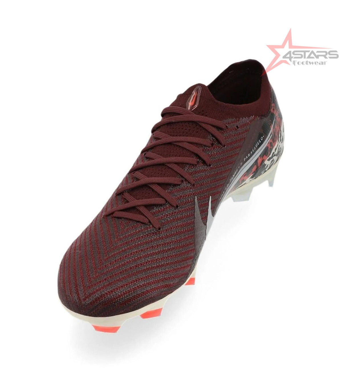 Nike Air Zoom Mercurial Vapor 16 Elite FG United - Burgundy Crush/Metallic Silver/Universal Red/Fossil