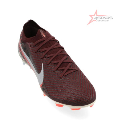 Nike Air Zoom Mercurial Vapor 16 Elite FG United - Burgundy Crush/Metallic Silver/Universal Red/Fossil