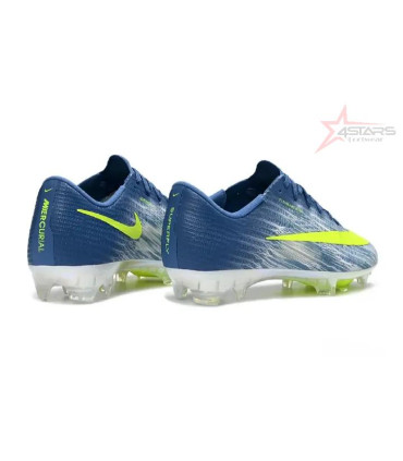 Nike Air Zoom Mercurial Superfly 11 Volt - Yellow Swoosh Blue