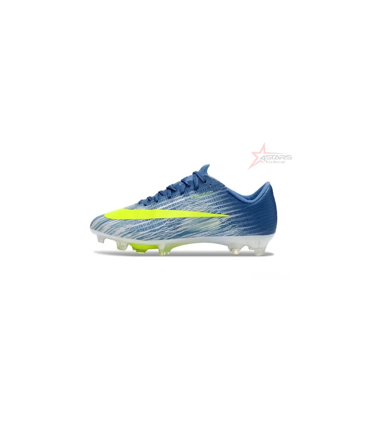 Nike Air Zoom Mercurial Superfly 11 Volt - Yellow Swoosh Blue