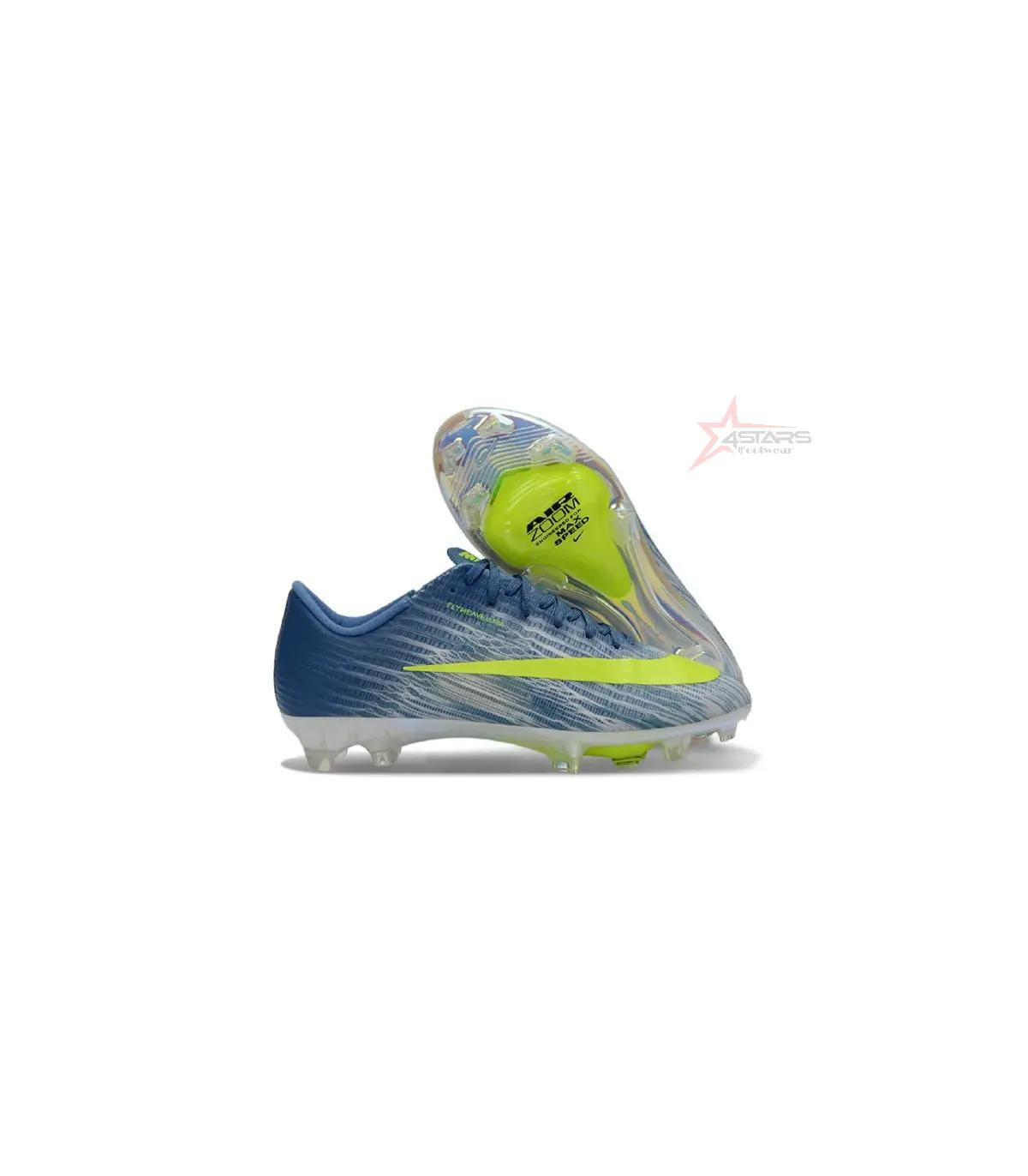 Nike Air Zoom Mercurial Superfly 11 Volt - Yellow Swoosh Blue