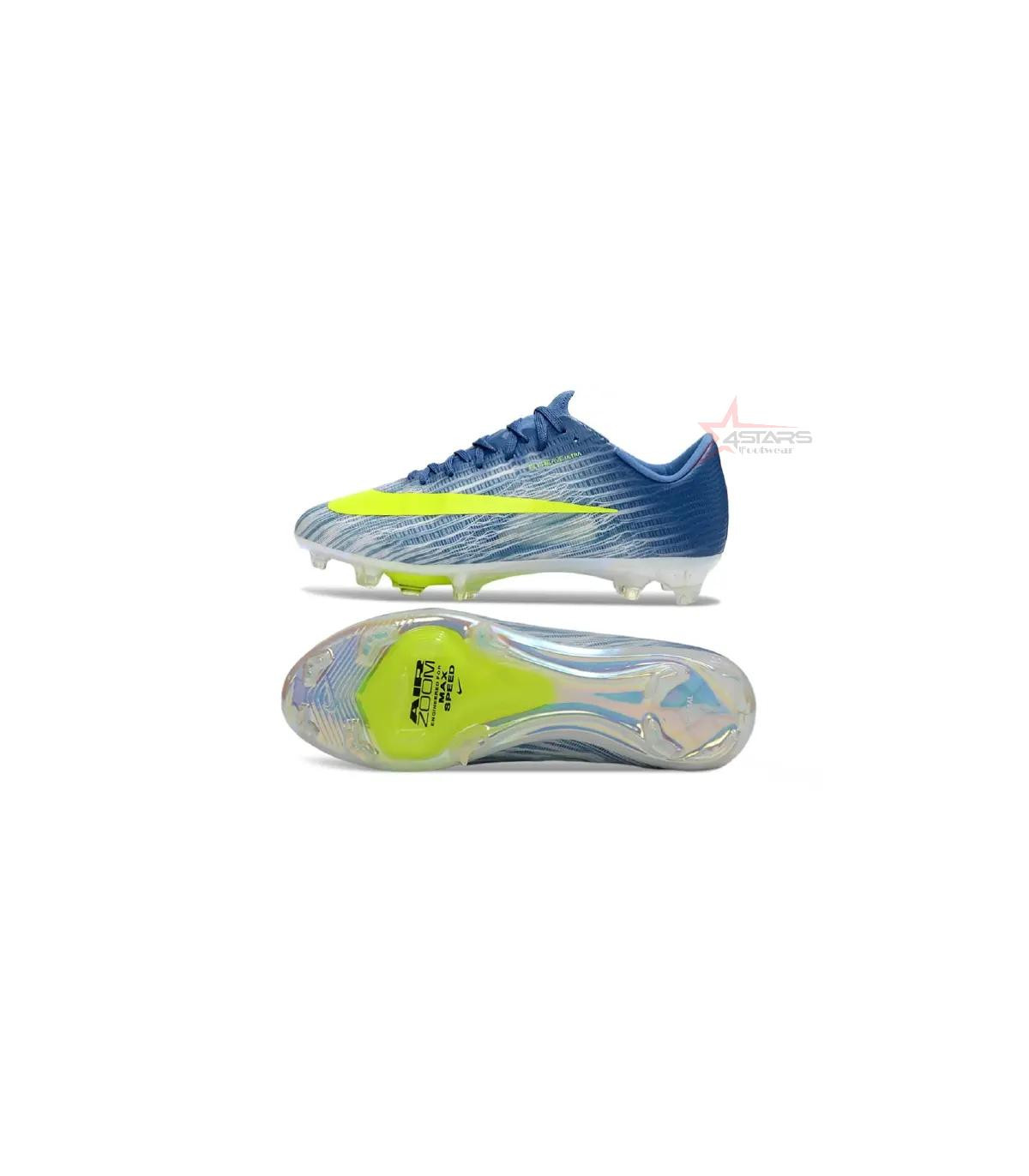 Nike Air Zoom Mercurial Superfly 11 Volt - Yellow Swoosh Blue