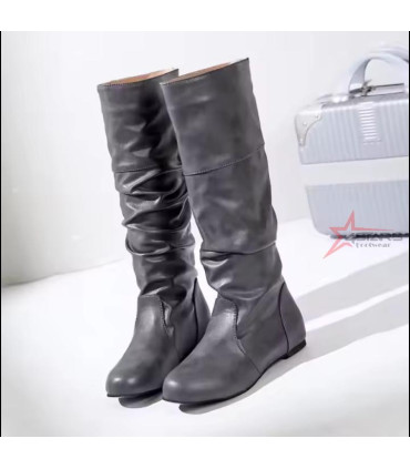 Ladies Leather Thigh-high boots