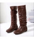 Ladies Leather Thigh-high boots