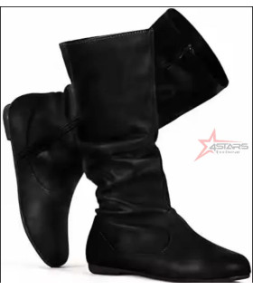 Ladies Leather Thigh-high boots