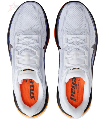 Nike Air Zoom Pegasus 42 Running Shoes - White/Blue/Orange