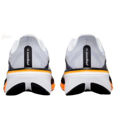 Nike Air Zoom Pegasus 42 Running Shoes - White/Blue/Orange
