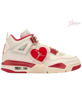 Air Jordan 4 Retro Valentine's Day Sierra Red