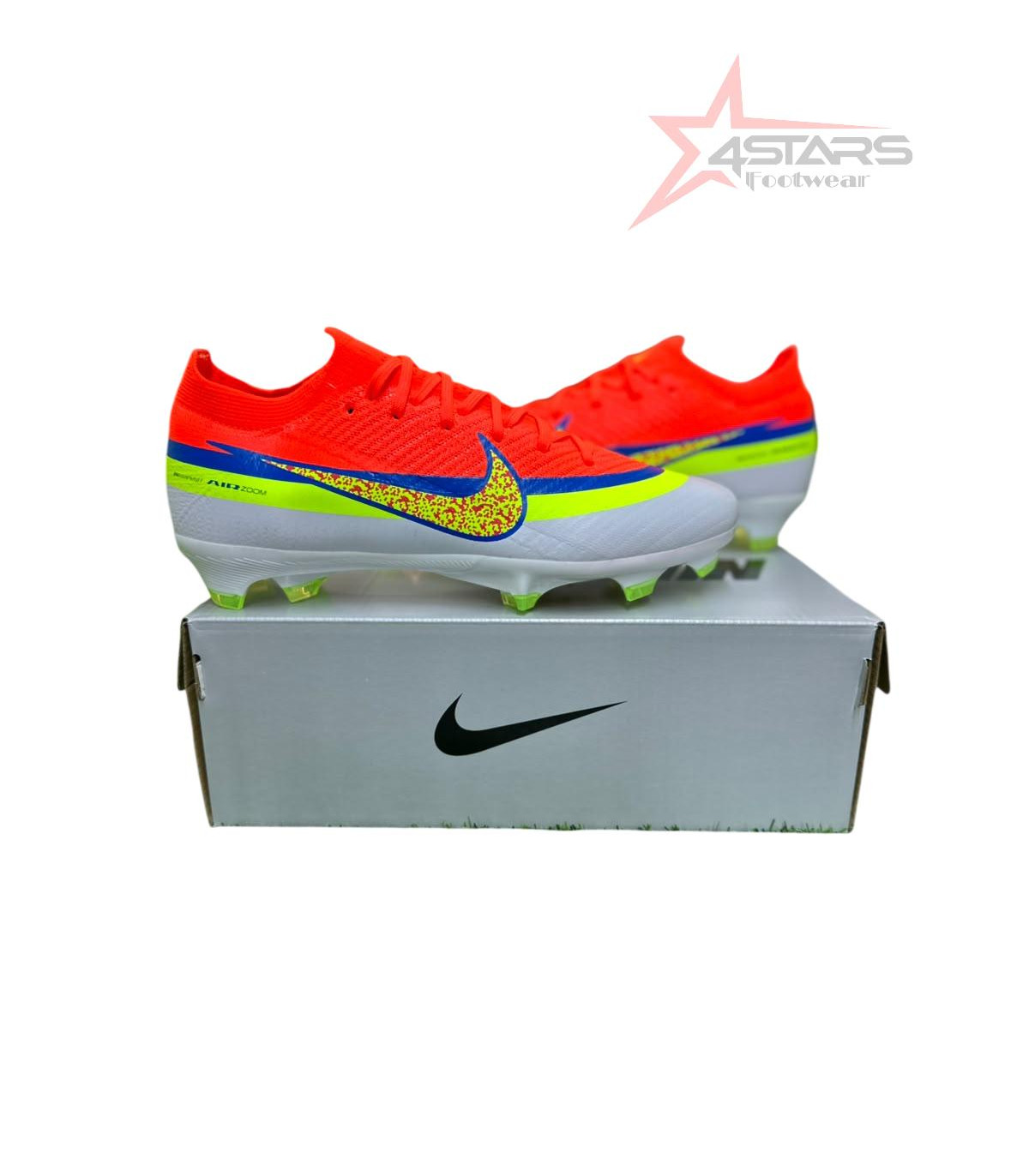 Nike Air Zoom Mercurial Vapor 16 Elite FG - Orange/Green/White
