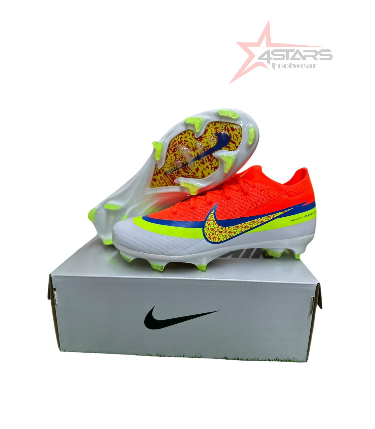 Nike Air Zoom Mercurial Vapor 16 Elite FG - Orange/Green/White